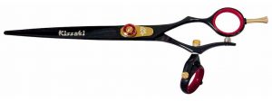 Gokatana 7.0″ Hair Scissors Double Swivel Black R Titanium
