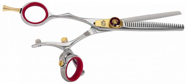 Kanagawa L 30 tooth R Left Handed Thinning Shears Double Swivel