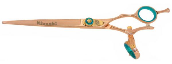 Gokatana 7.0″ Hair Scissors Double Swivel Rose Gold B Titanium