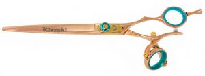 Gokatana 7.0″ Hair Scissors Double Swivel Rose Gold B Titanium