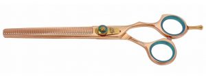 Nagasa 48 tooth Rose Gold B Titanium Hair Thinning Shears