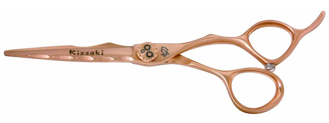 Utsuri 5.5 Hair Scissors Rose Gold Titanium Hair Cutting Shears