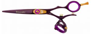 Gokatana 5.5″ Hair Scissors Double Swivel Black Cherry P Titanium