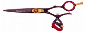 Gokatana 5.5″ Hair Scissors Double Swivel Black Cherry R Titanium