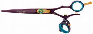 Gokatana 6.0″ Hair Scissors Double Swivel Black Cherry B Titanium