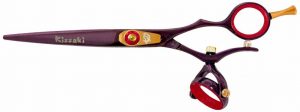 Gokatana 6.0″ Hair Scissors Double Swivel Black Cherry R Titanium