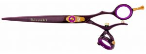 Gokatana 7.0″ Hair Scissors Double Swivel Black Cherry P Titanium