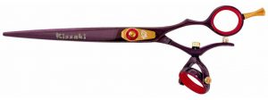 Gokatana 7.0″ Hair Scissors Double Swivel Black Cherry R Titanium
