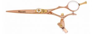 Gokatana 5.5″ Hair Scissors Double Swivel Rose Gold W Titanium