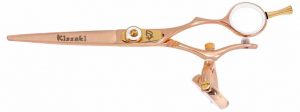 Gokatana 6.0″ Hair Scissors Double Swivel Rose Gold W Titanium