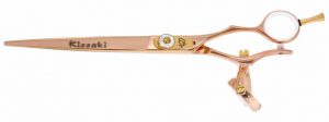 Gokatana 7.0″ Hair Scissors Double Swivel Rose Gold W Titanium